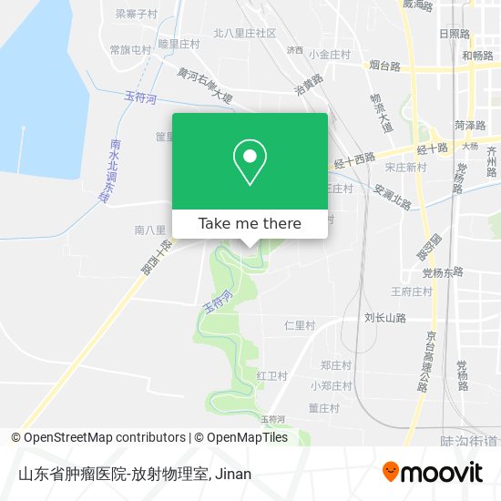 山东省肿瘤医院-放射物理室 map
