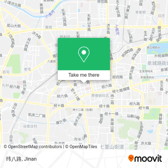 纬八路 map