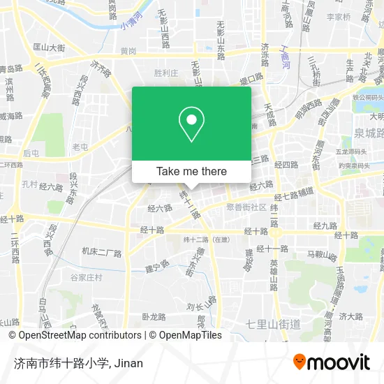 济南市纬十路小学 map