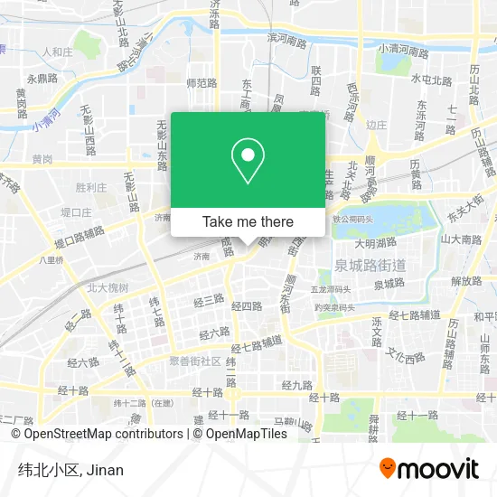 纬北小区 map