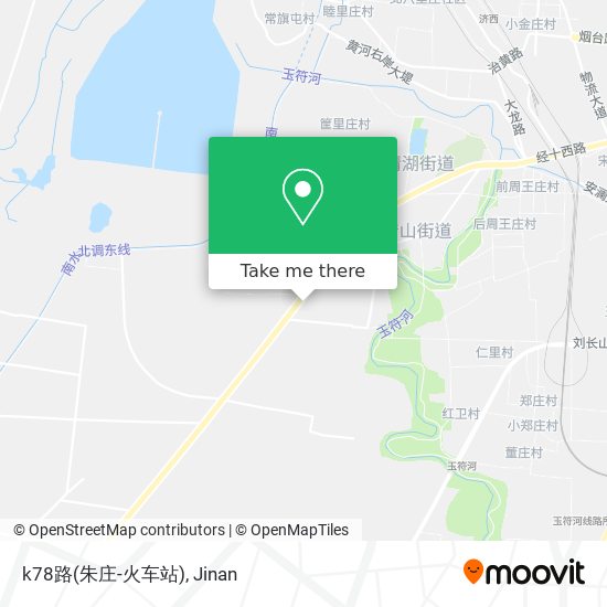 k78路(朱庄-火车站) map