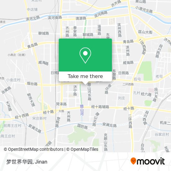 梦世界华园 map
