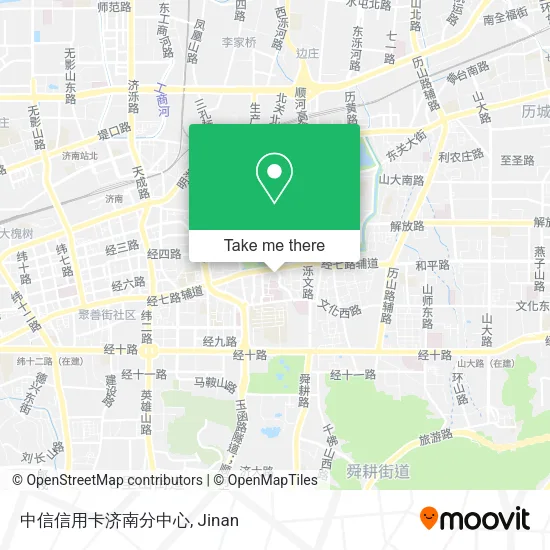 中信信用卡济南分中心 map