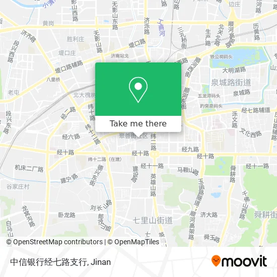 中信银行经七路支行 map