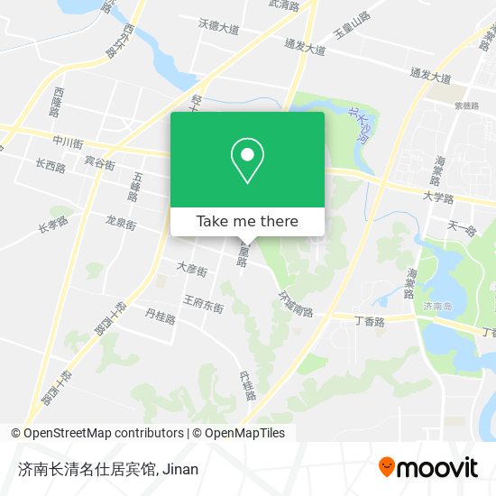 济南长清名仕居宾馆 map