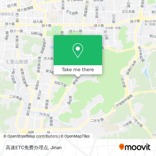 高速ETC免费办理点 map