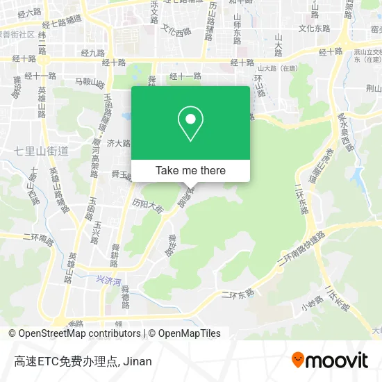 高速ETC免费办理点 map