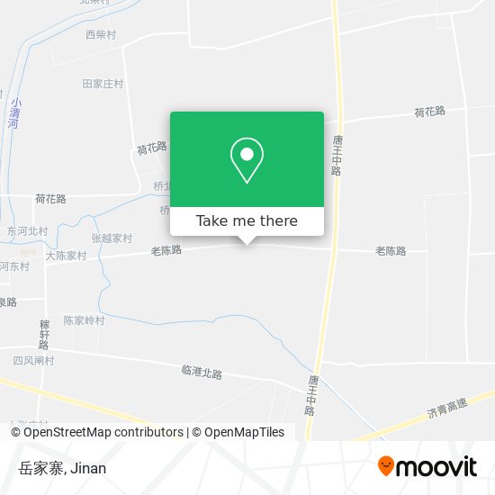 岳家寨 map