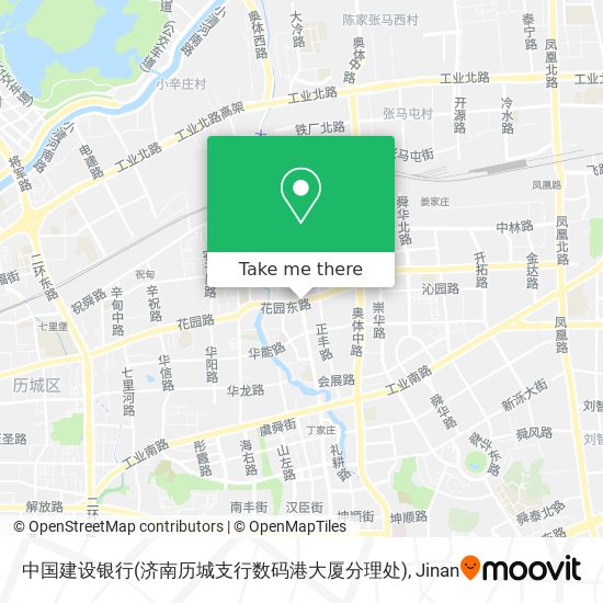 中国建设银行(济南历城支行数码港大厦分理处) map