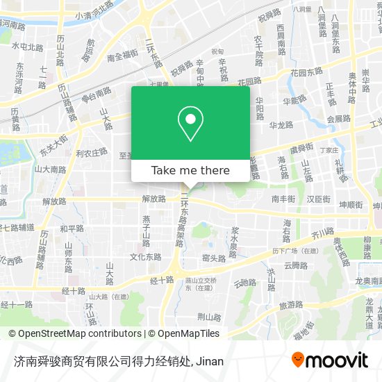 济南舜骏商贸有限公司得力经销处 map