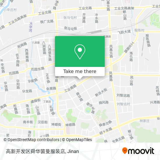 高新开发区舜华茵曼服装店 map