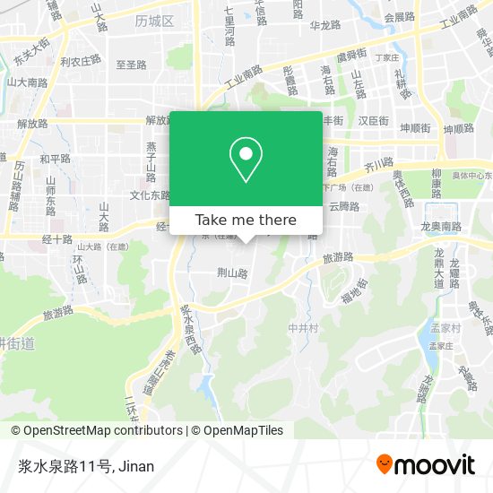 浆水泉路11号 map