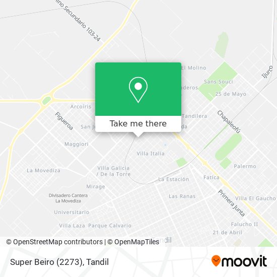 Mapa de Super Beiro (2273)
