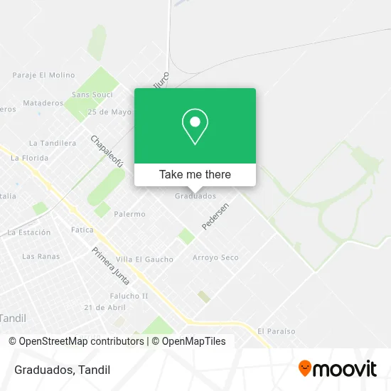Graduados map