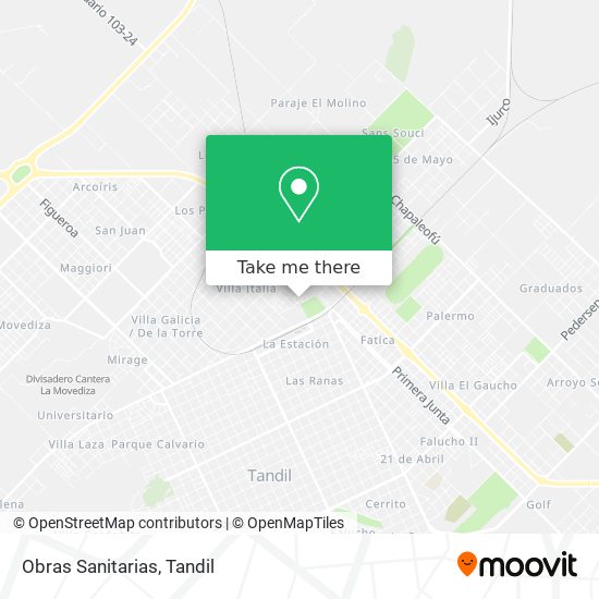 Obras Sanitarias map