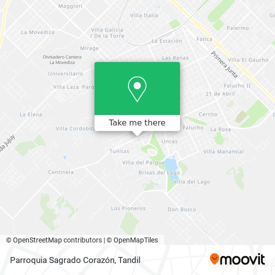 Parroquia Sagrado Corazón map