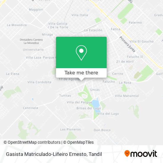 Gasista Matriculado-Liñeiro Ernesto map