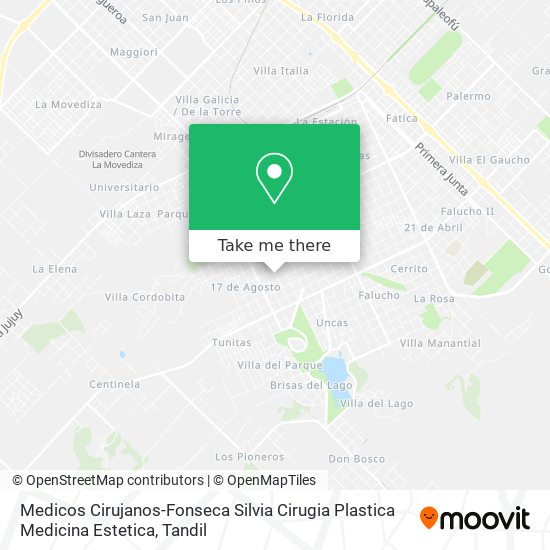 Medicos Cirujanos-Fonseca Silvia Cirugia Plastica Medicina Estetica map