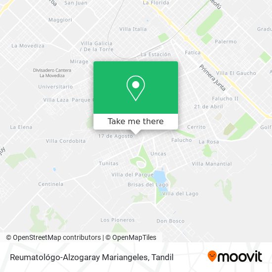 Reumatológo-Alzogaray Mariangeles map