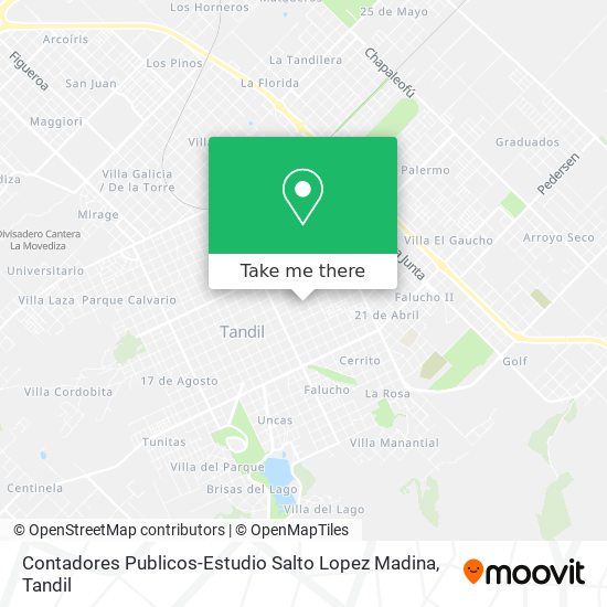 Contadores Publicos-Estudio Salto Lopez Madina map