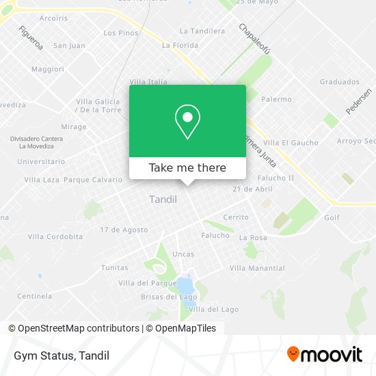 Gym Status map