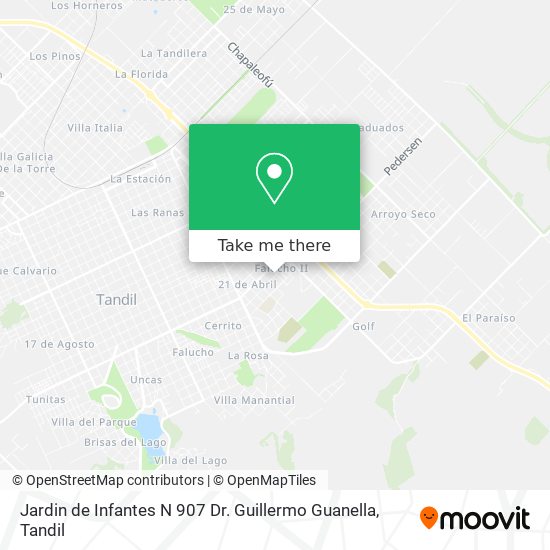 Jardin de Infantes N 907 Dr. Guillermo Guanella map