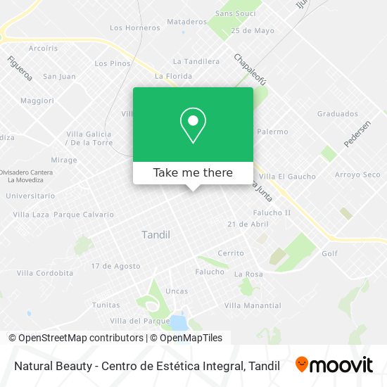 Natural Beauty - Centro de Estética Integral map