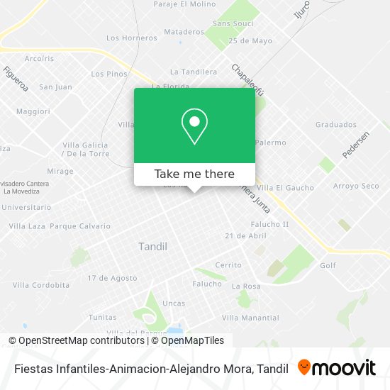 Fiestas Infantiles-Animacion-Alejandro Mora map