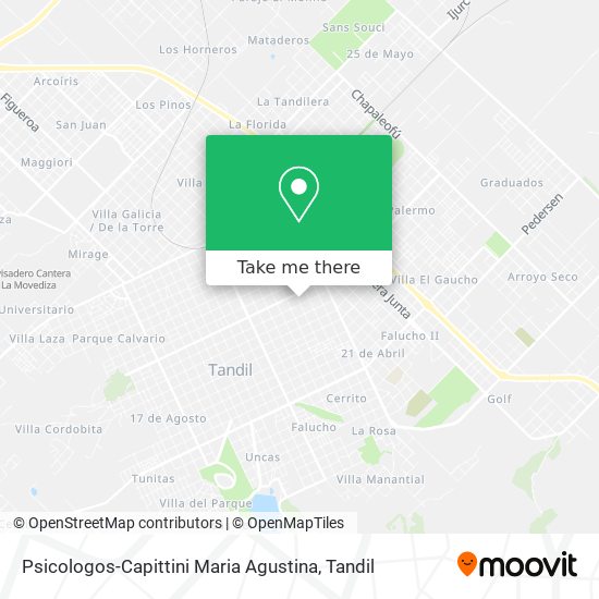 Psicologos-Capittini Maria Agustina map