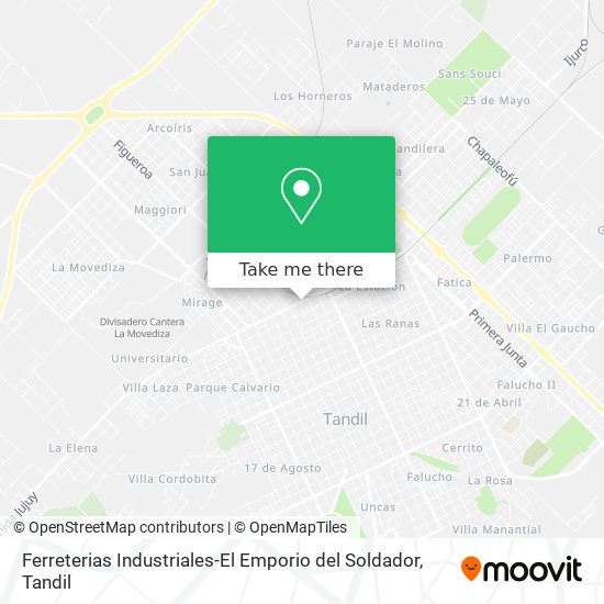 Mapa de Ferreterias Industriales-El Emporio del Soldador