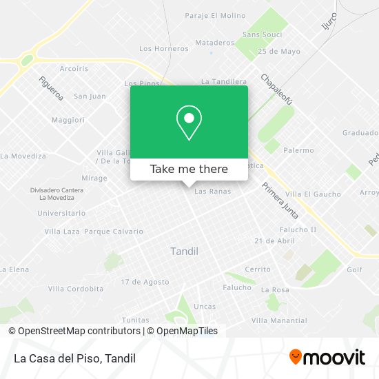 Mapa de La Casa del Piso