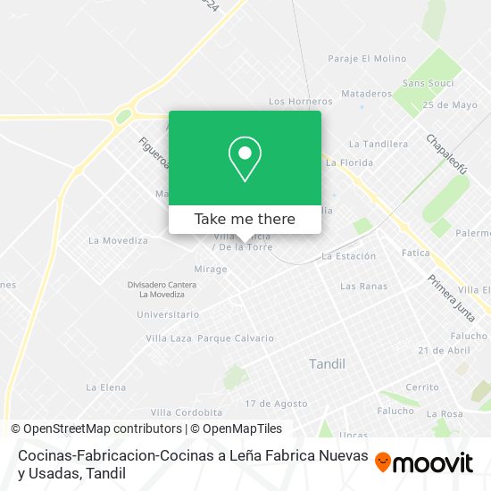 Cocinas-Fabricacion-Cocinas a Leña Fabrica Nuevas y Usadas map