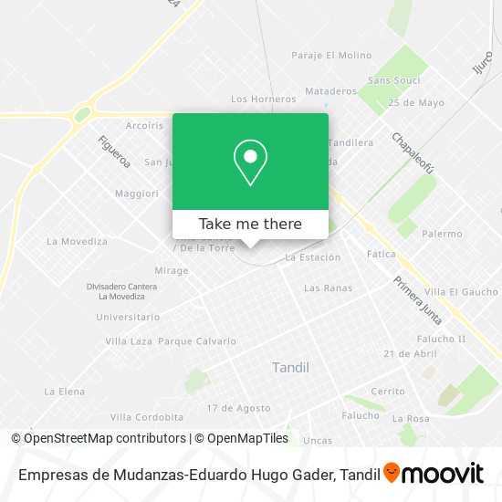 Mapa de Empresas de Mudanzas-Eduardo Hugo Gader