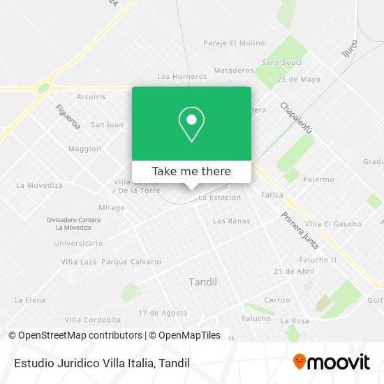 Estudio Juridico Villa Italia map