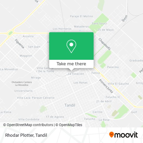 Mapa de Rhodar Plotter