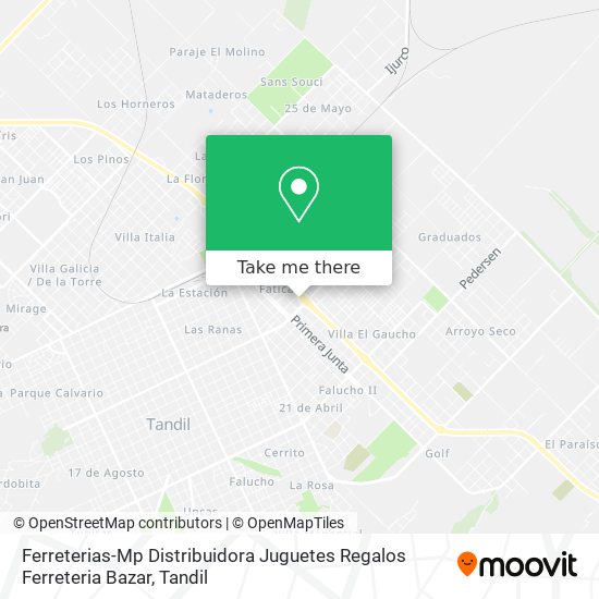 Mapa de Ferreterias-Mp Distribuidora Juguetes Regalos Ferreteria Bazar