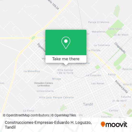 Construcciones-Empresas-Eduardo H. Loguzzo map