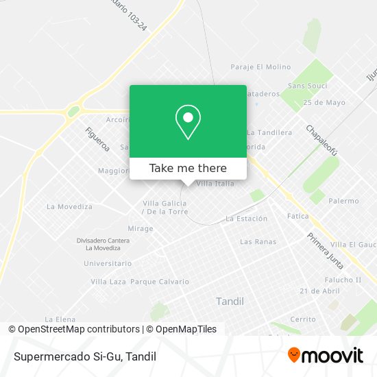 Supermercado Si-Gu map