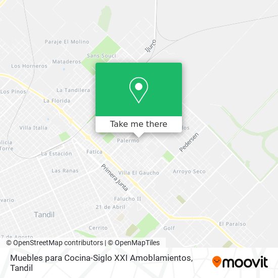 Muebles para Cocina-Siglo XXI Amoblamientos map