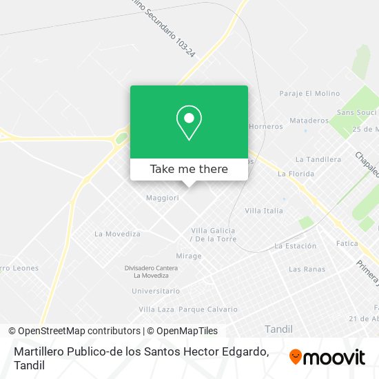 Mapa de Martillero Publico-de los Santos Hector Edgardo