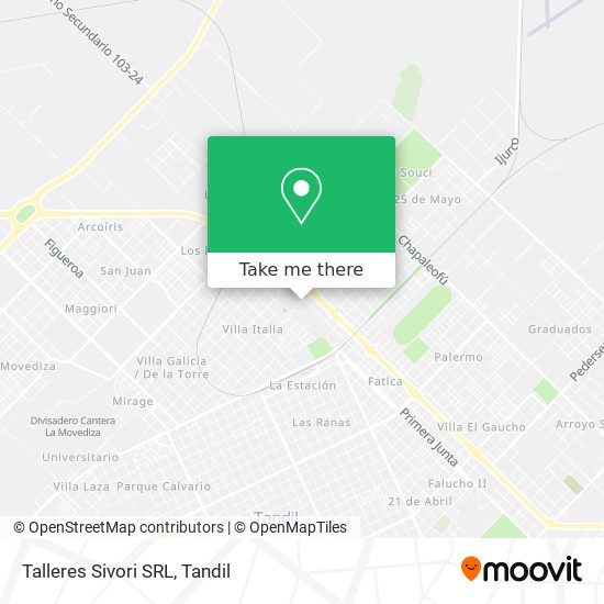 Talleres Sivori SRL map