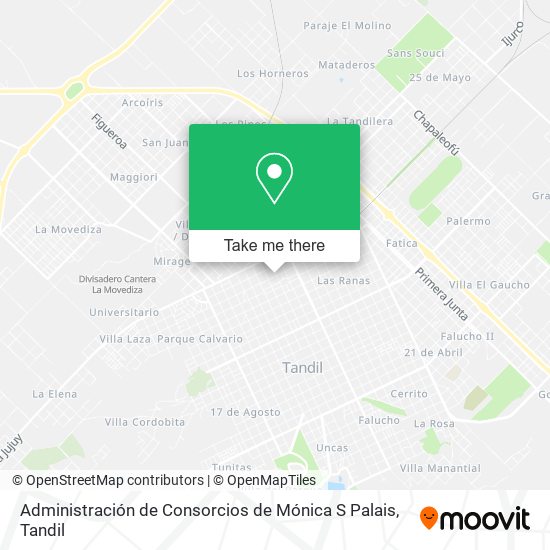 Mapa de Administración de Consorcios de Mónica S Palais