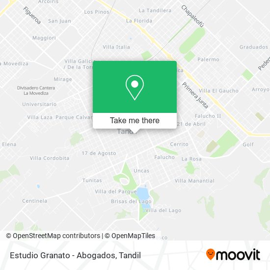 Estudio Granato - Abogados map