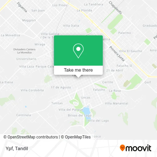 Ypf map