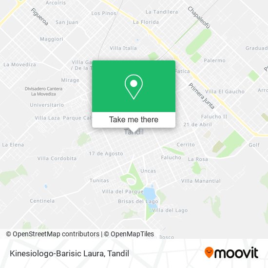 Mapa de Kinesiologo-Barisic Laura