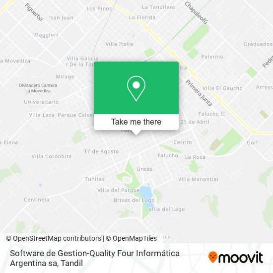 Software de Gestion-Quality Four Informática Argentina sa map