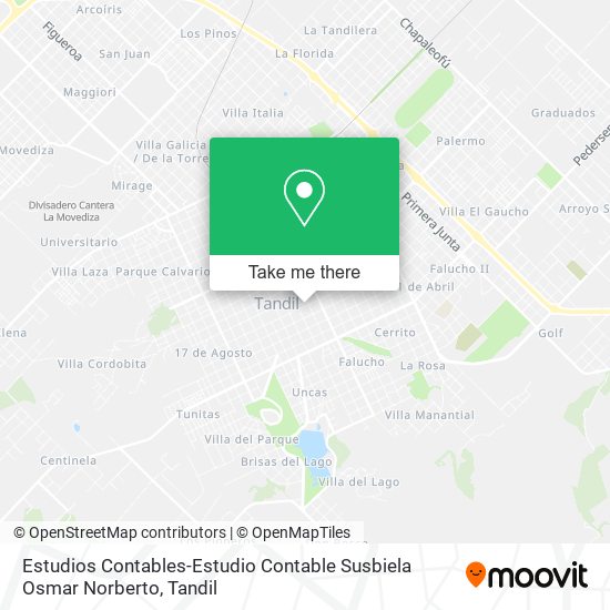 Estudios Contables-Estudio Contable Susbiela Osmar Norberto map