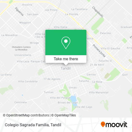 Colegio Sagrada Familia map