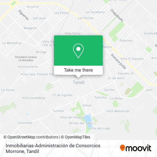 Mapa de Inmobiliarias-Administración de Consorcios Morrone