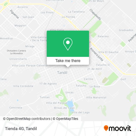 Tienda 4G map